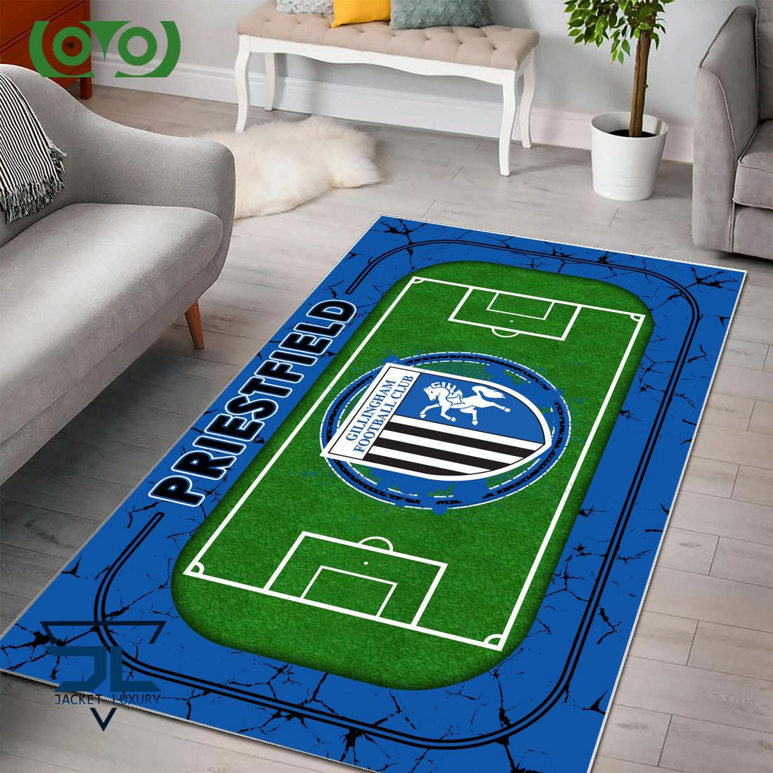 Gillingham EFL Championship Carpet Rug