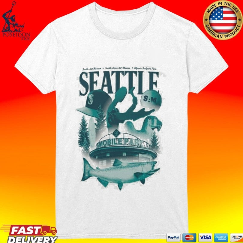 Giveaway 2026 Mariners Seattle Art Museum T-shirt