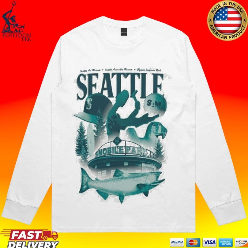Giveaway 2026 Mariners Seattle Art Museum T-shirt