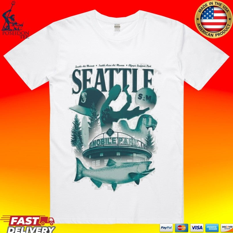 Giveaway 2026 Mariners Seattle Art Museum T-shirt