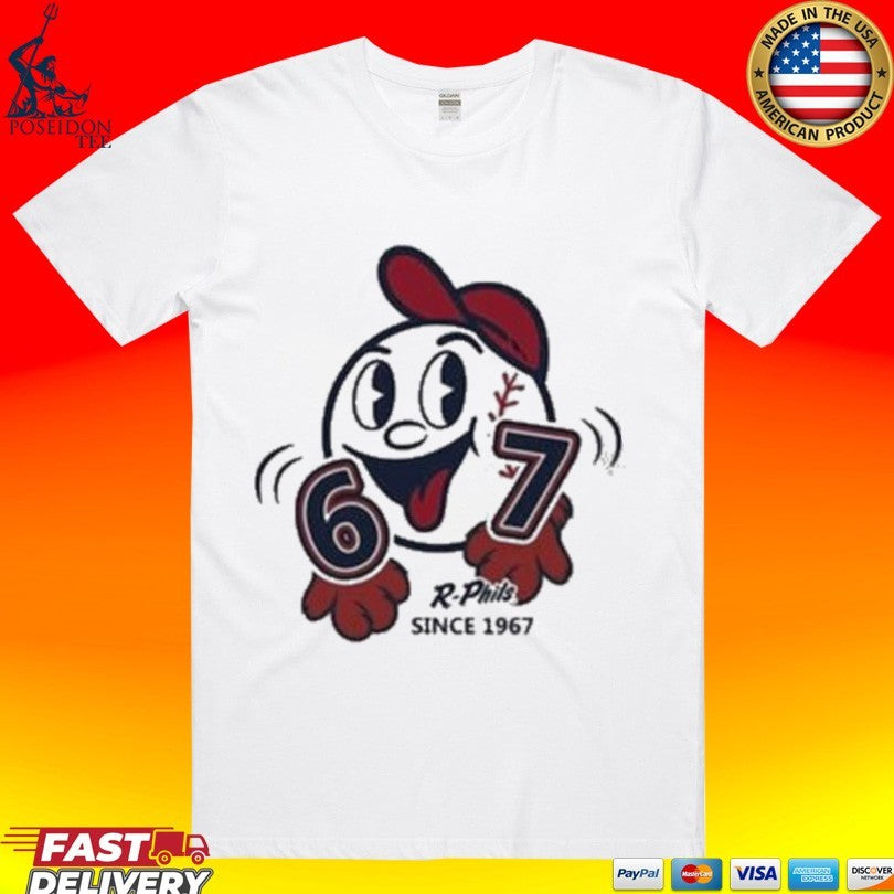 Giveaway Reading Fightin Phils R Phils 6 7 T-shirt