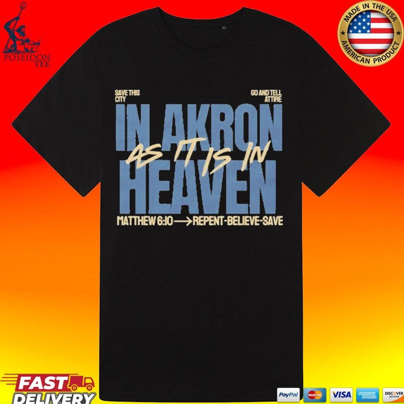 Go And Tell Attire Revival Akron T-shirt