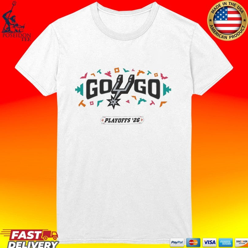 Go Spurs Go Playoffs T-shirt