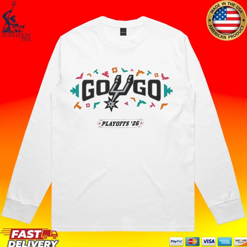 Go Spurs Go Playoffs T-shirt