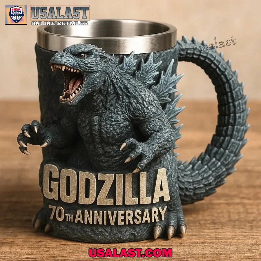 Godzilla 70th Anniversary 3D Shape Mug