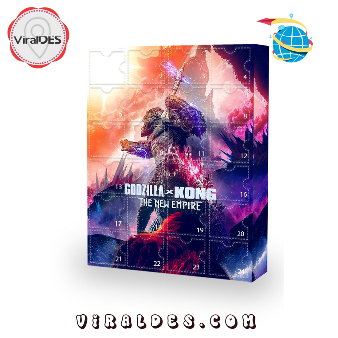 Godzilla x Kong 2025 Advent Calendar