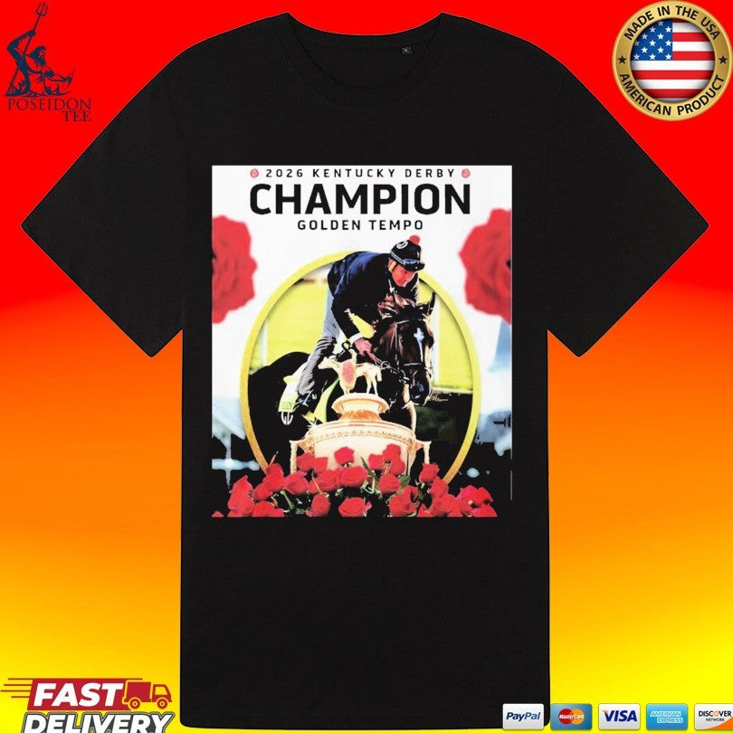 Golden Tempo Kentucky Derby Champion 2026 T-shirt