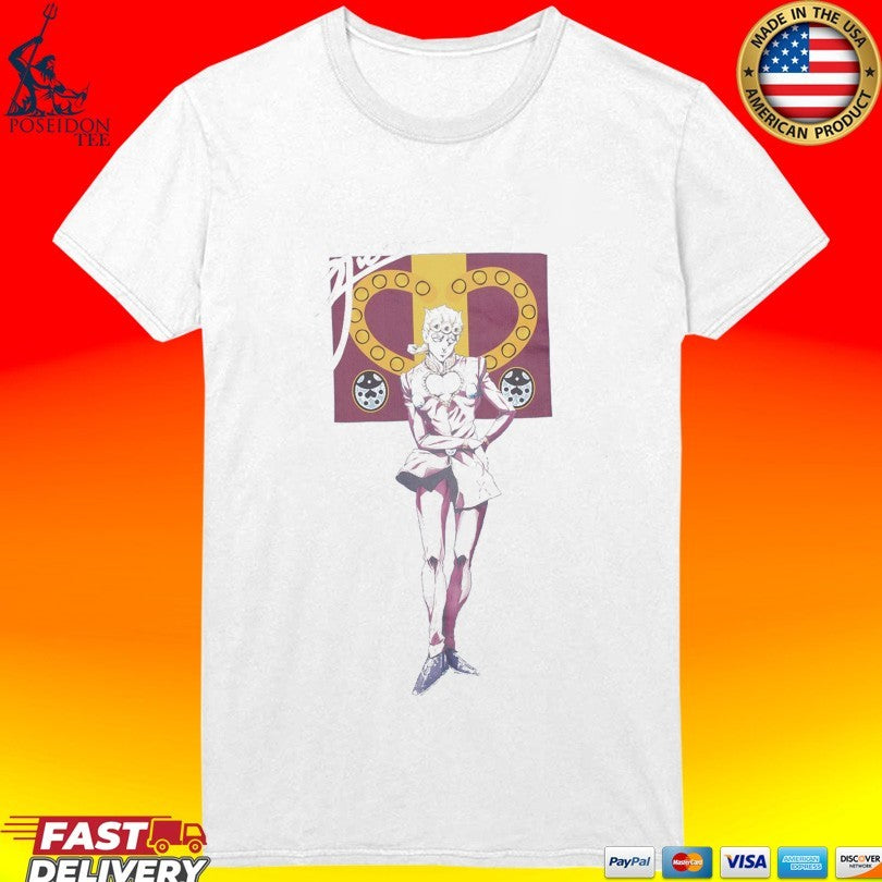 Golden Wind Giorno Chambray T-shirt