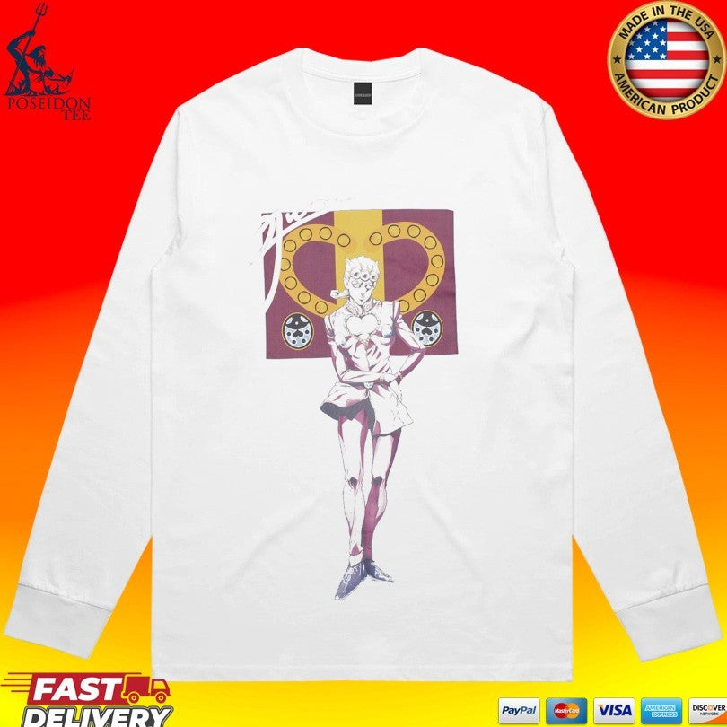 Golden Wind Giorno Chambray T-shirt