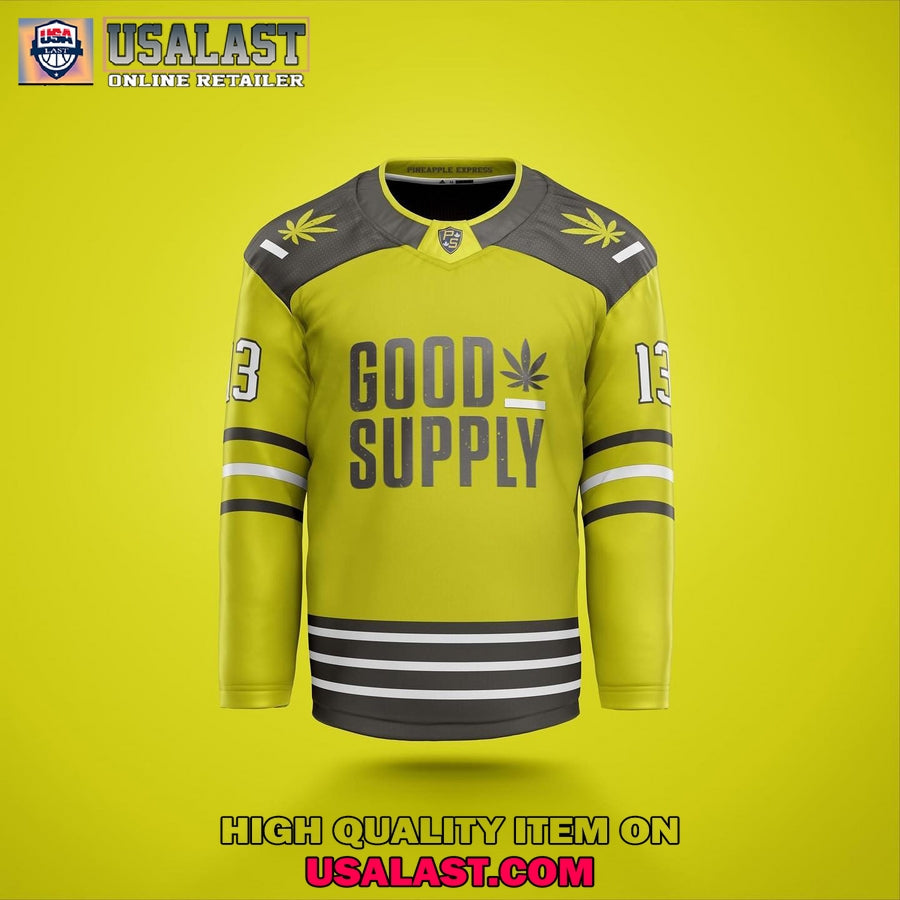Good Supply Cannabis Hockey Jersey