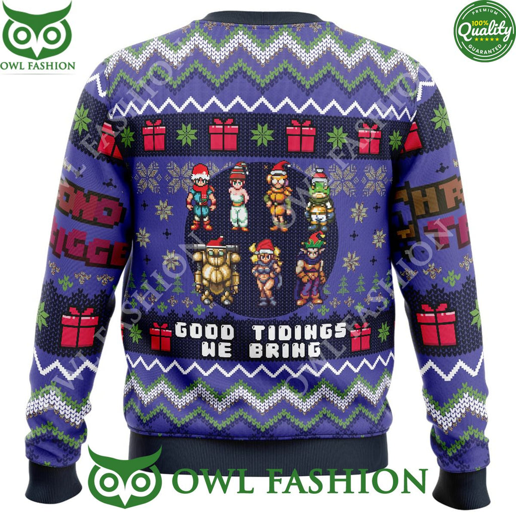 Good Tidings we Bring Chrono Trigger Ugly Christmas Sweater Jumper