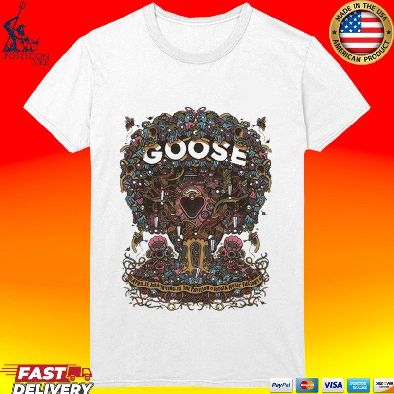 Goose In Irving Tx On April 25 2026 Tour T-shirt