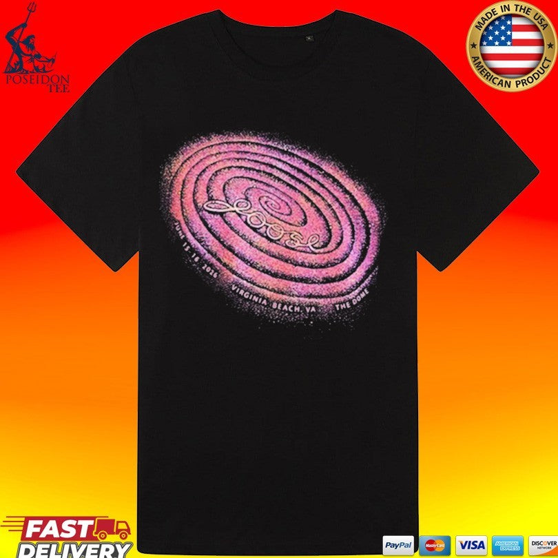 Goose June 15-16 2026 The Dome Virginia Beach Va Event T-shirt