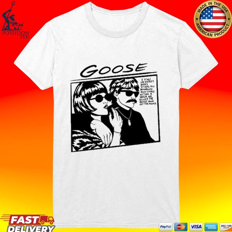Goose Sonic Youth Goo Album Cover T-shirt