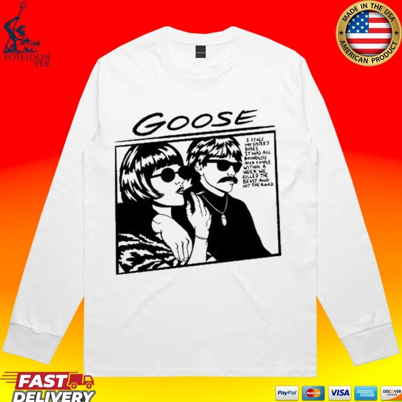 Goose Sonic Youth Goo Album Cover T-shirt