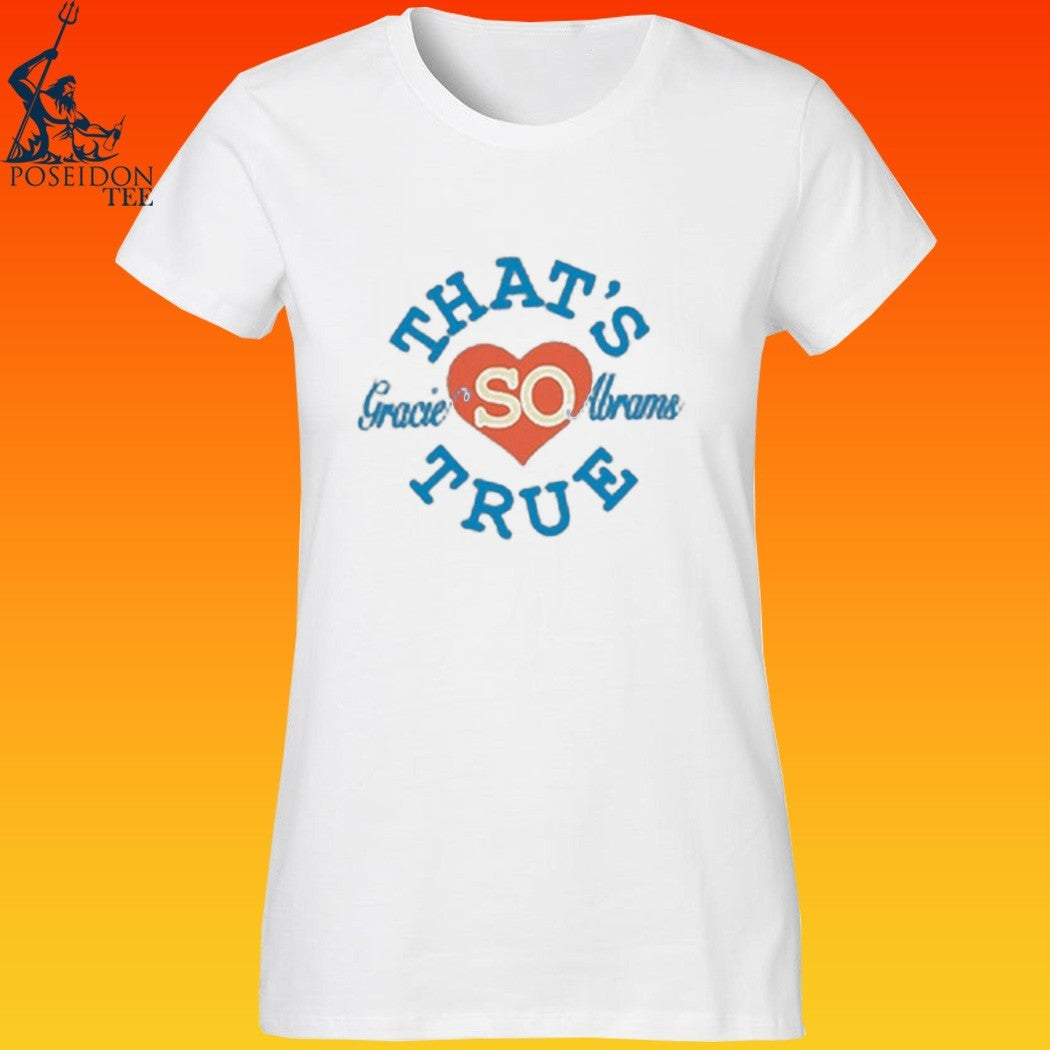 Gracie Abrams That’s So True Grey T-shirt