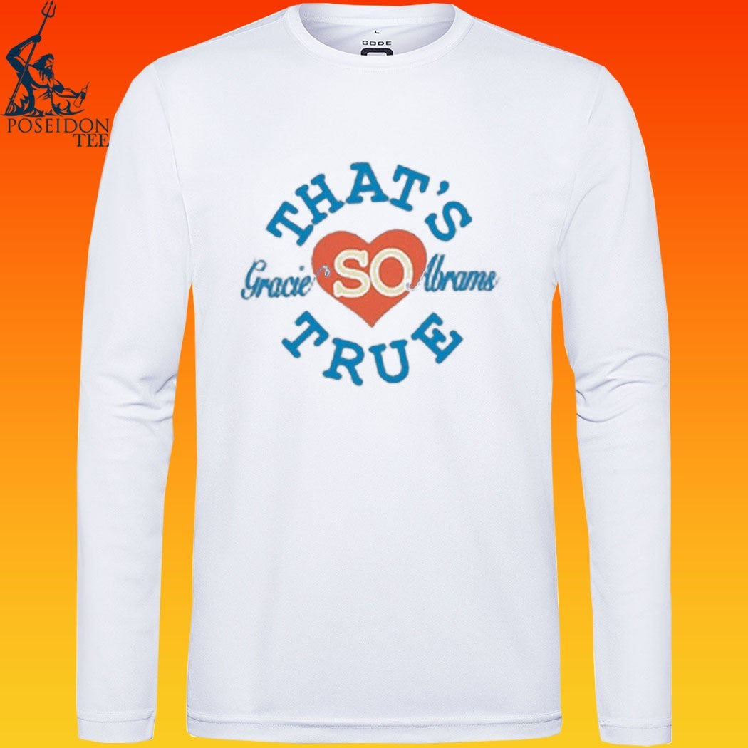 Gracie Abrams That’s So True Grey T-shirt