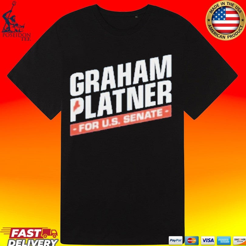 Graham Platner For Us Senate T-shirt