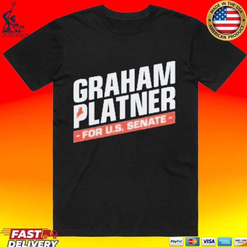 Graham Platner For Us Senate T-shirt