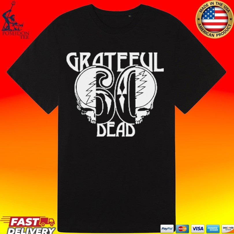 Grateful Dead 60th Split Stealie T-shirt
