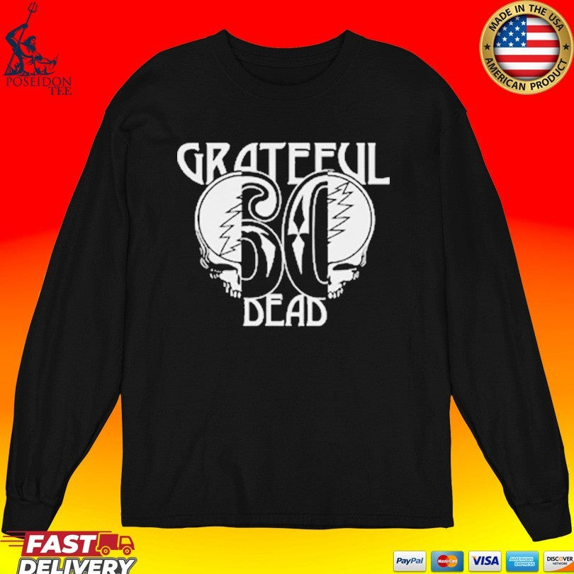 Grateful Dead 60th Split Stealie T-shirt