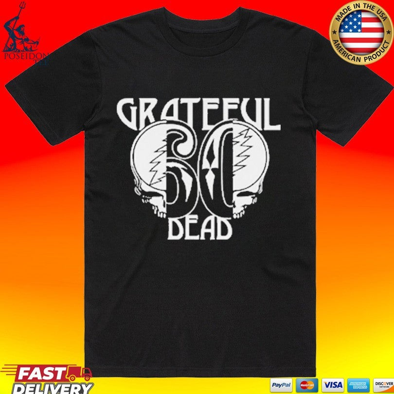 Grateful Dead 60th Split Stealie T-shirt