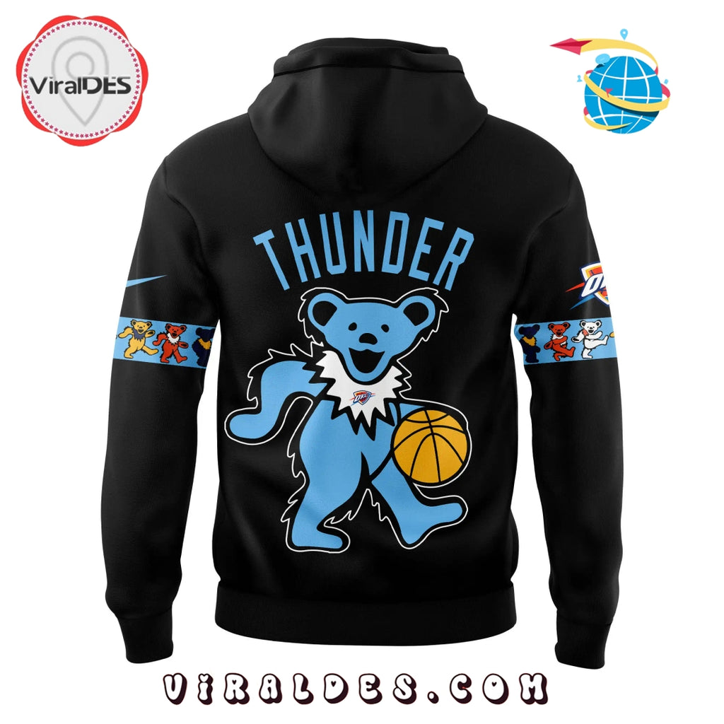 Grateful Dead Night 2025 Oklahoma City Thunder Hoodie