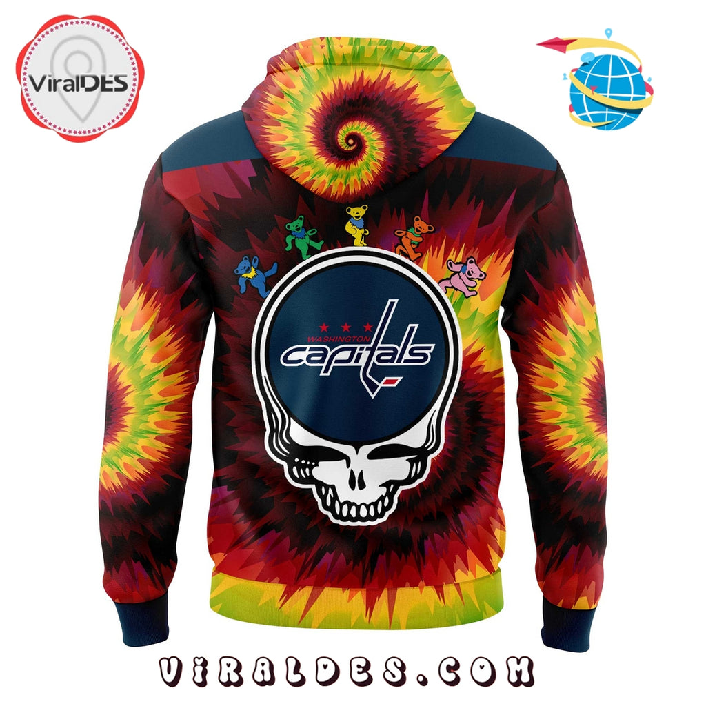 Grateful Dead Night 2025 Washington Capitals Hoodie