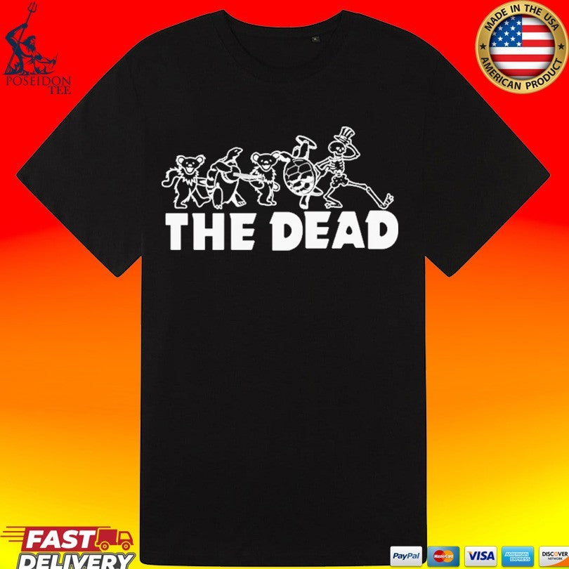 Grateful Dead The Dead Bear Turtle Skeleton T-shirt