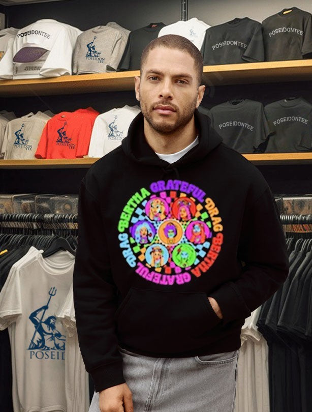 Grateful Drag Wheel Of Faces T-shirt