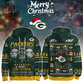 Green Bay Packers Merry Christmas The Force Edition Hoodie 2025