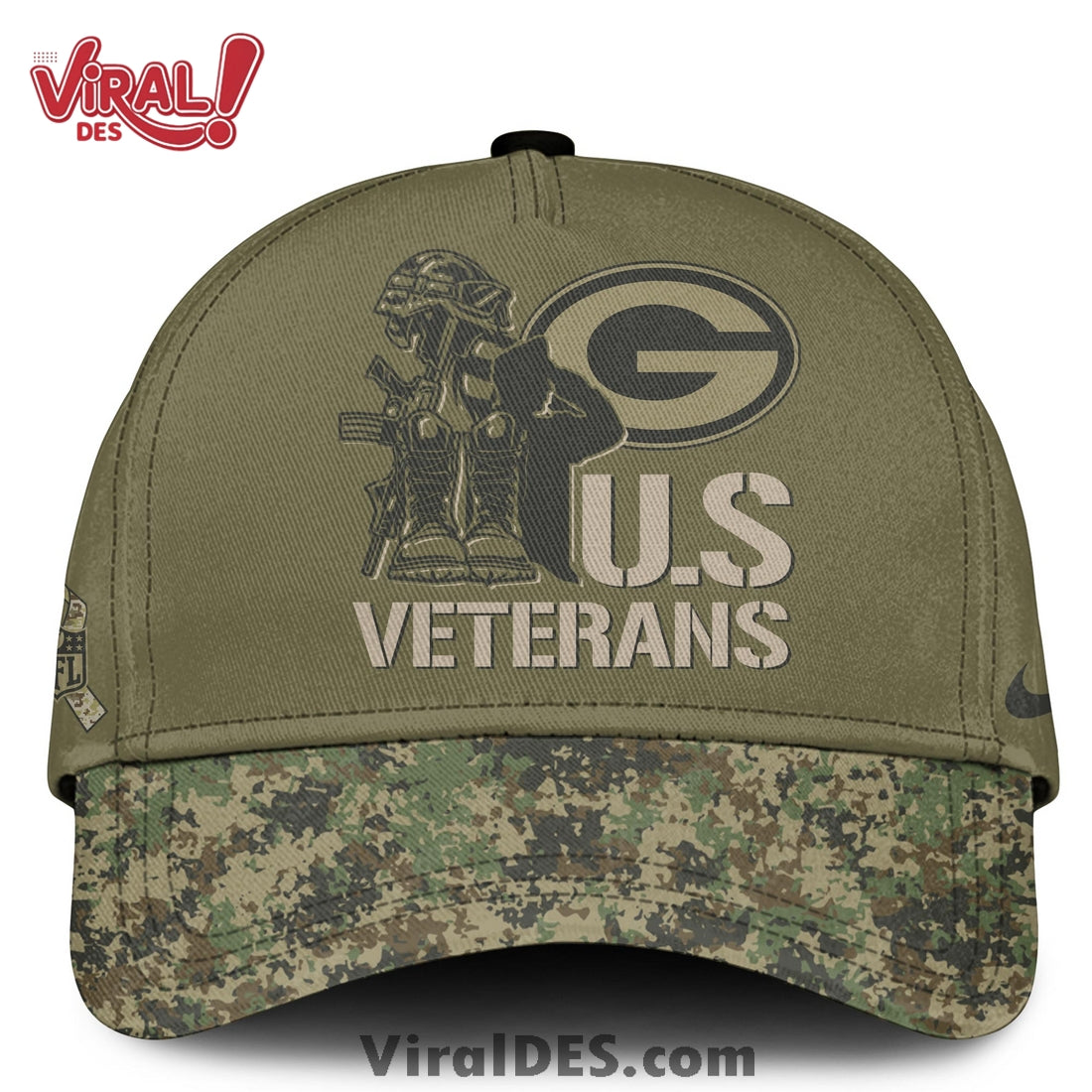 Green Bay Packers Veteran Day 2025 Hoodie Limited Edions