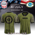 Green Bay Packers x Independence Day 2025 Baseball Jersey