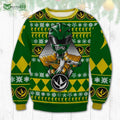 Green Rangers Power Rangers Superheroes Ugly Christmas Sweater