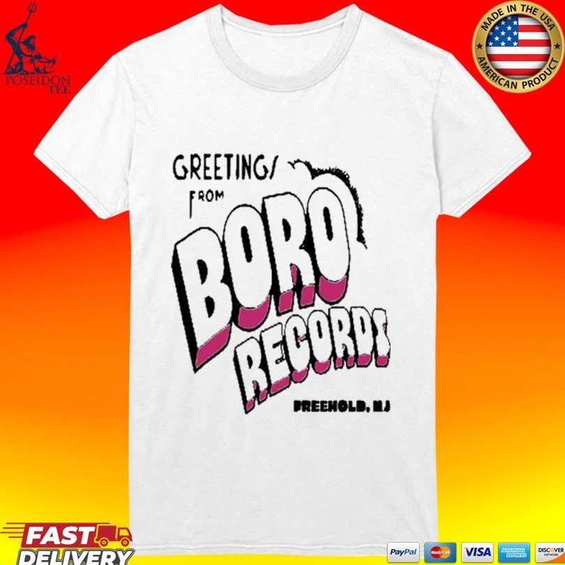 Greetings From Boro Records T-shirt