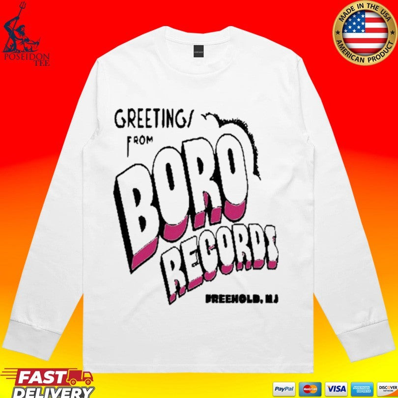 Greetings From Boro Records T-shirt