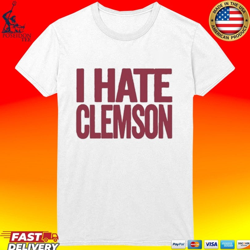 Greg Clark I Hate Clemson T-shirt