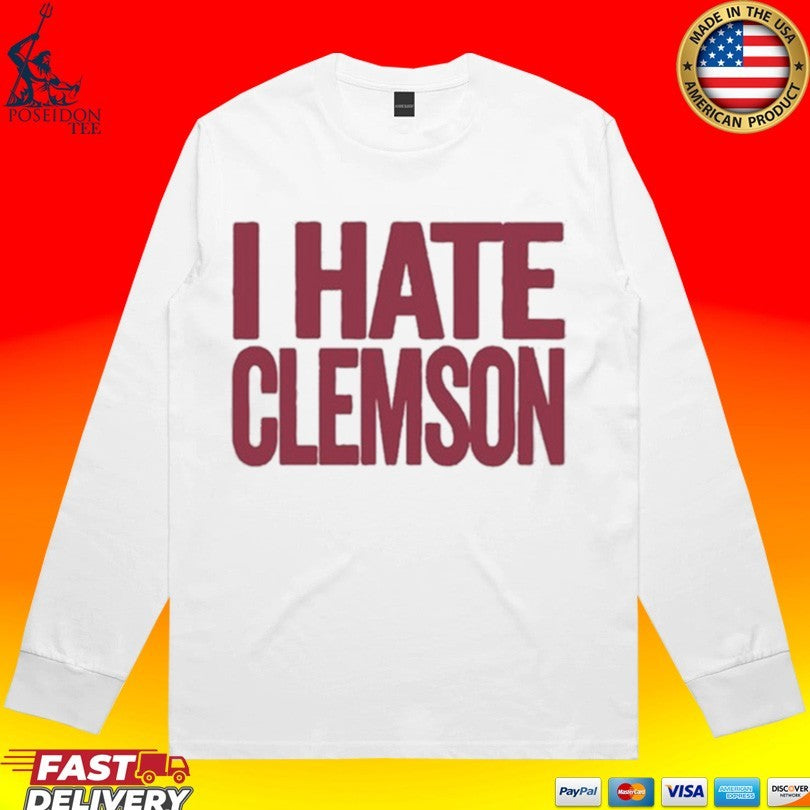 Greg Clark I Hate Clemson T-shirt