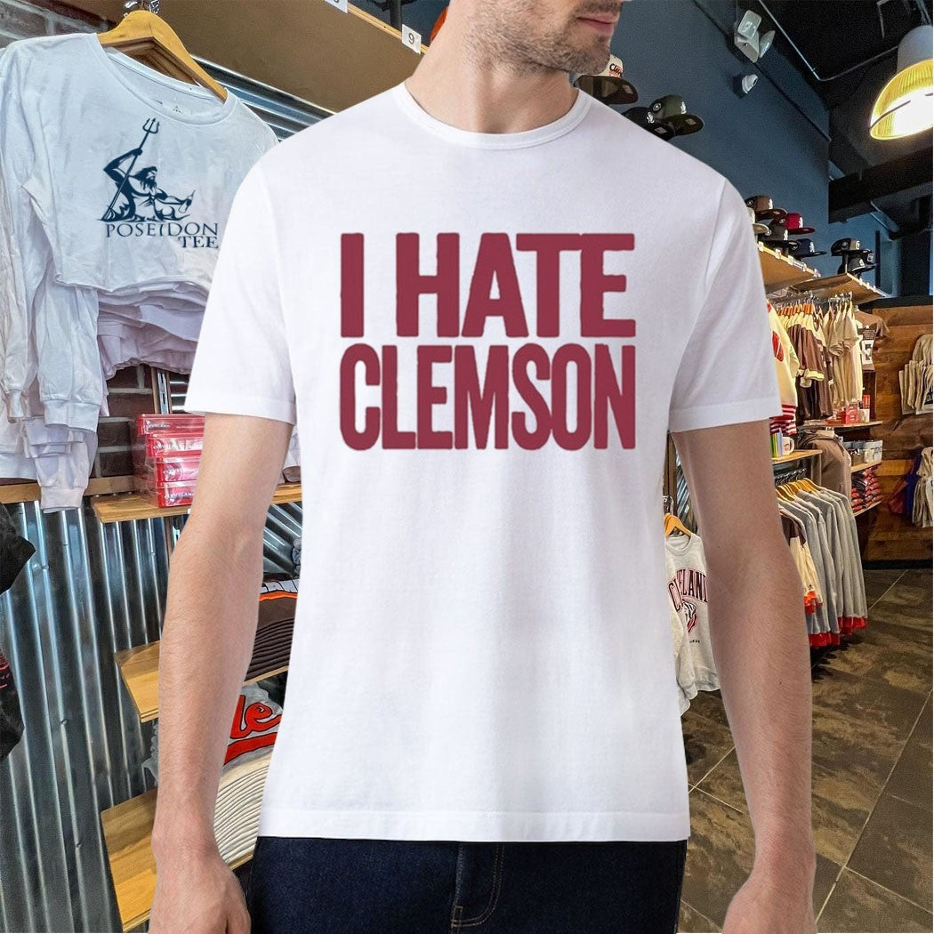 Greg Clark I Hate Clemson T-shirt