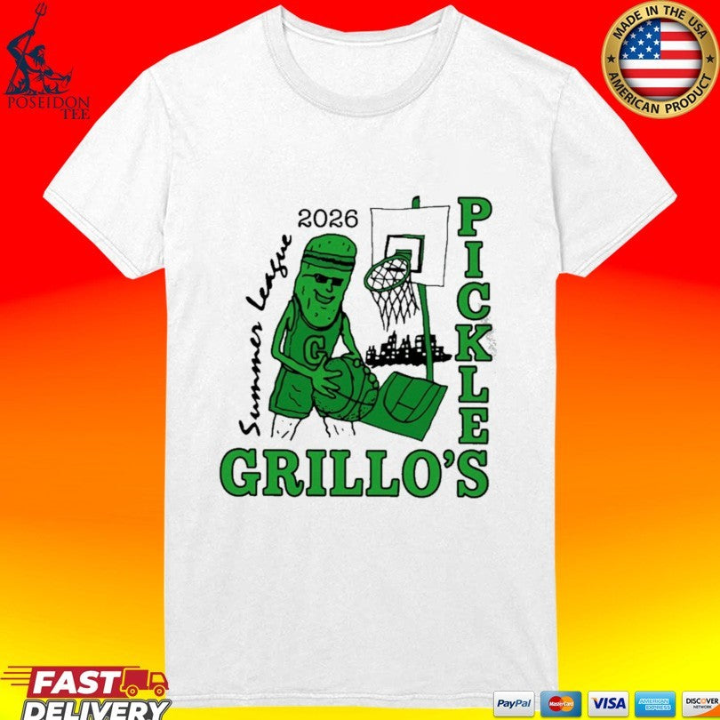 Grillos Pickles Hoops Summer League 2026 T-shirt