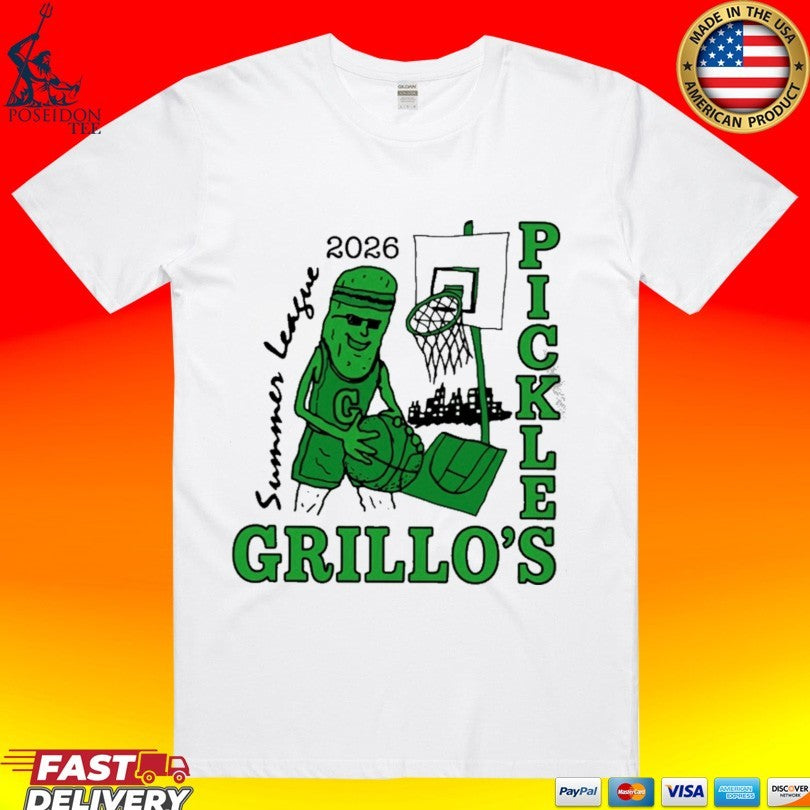 Grillos Pickles Hoops Summer League 2026 T-shirt