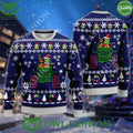 Grinch Truck Farmer Ugly Sweaters Premium Ugly Sweater