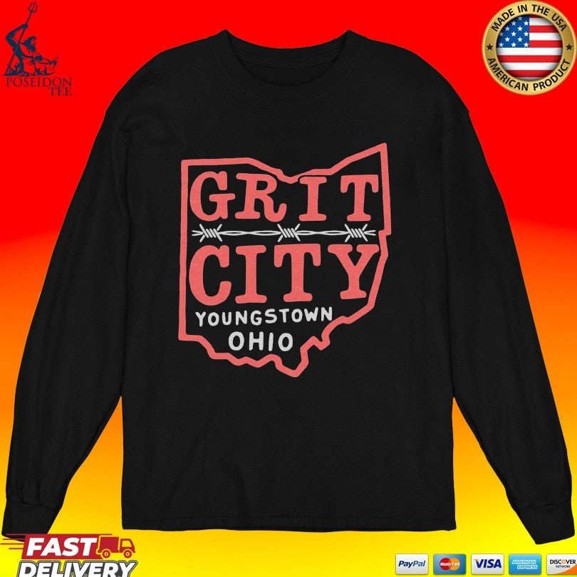 Grit City Youngstown Ohio T-shirt