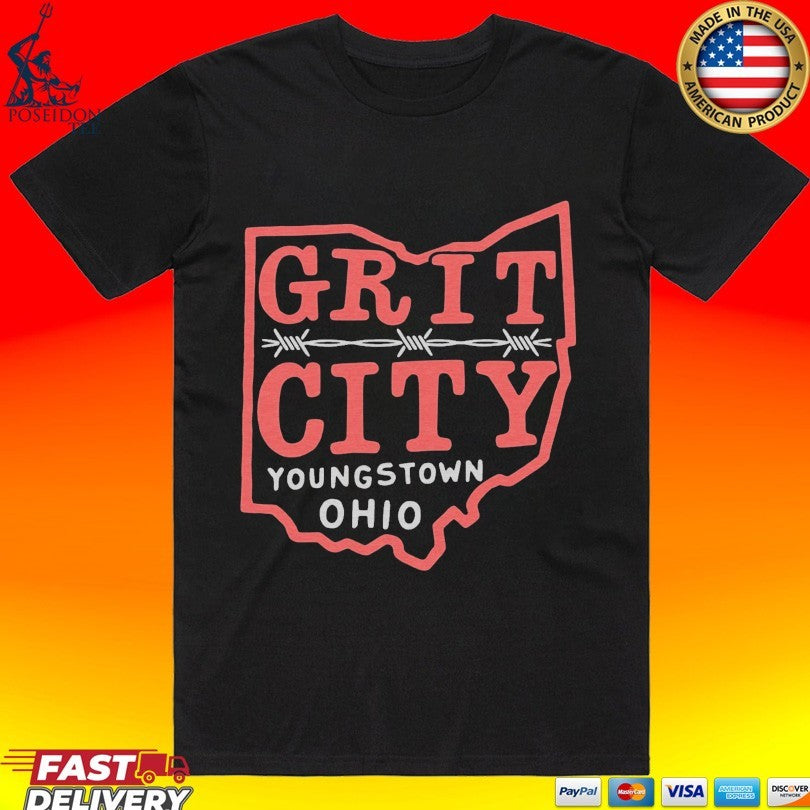 Grit City Youngstown Ohio T-shirt