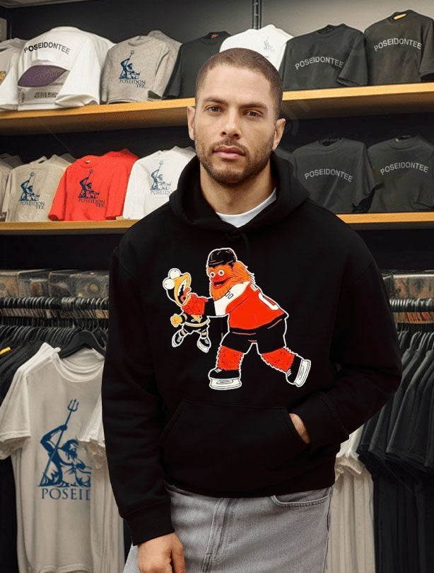 Gritty Strangle Iceburgh Philadelphia Flyers Vs Pittsburgh Penguins Hockey Funny Meme T-shirt