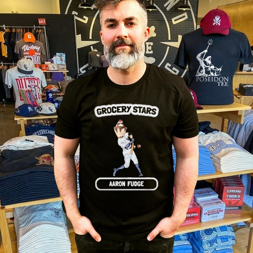 Grocery Stars Shaun Morash Aaron Fudge T-shirt