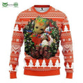 Groot Hug Baltimore Orioles MLB Christmas Ugly Sweater
