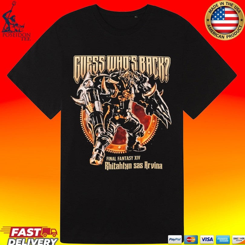 Guess Who’s Back Rhitahtyn Arvina Yoshi P T-shirt