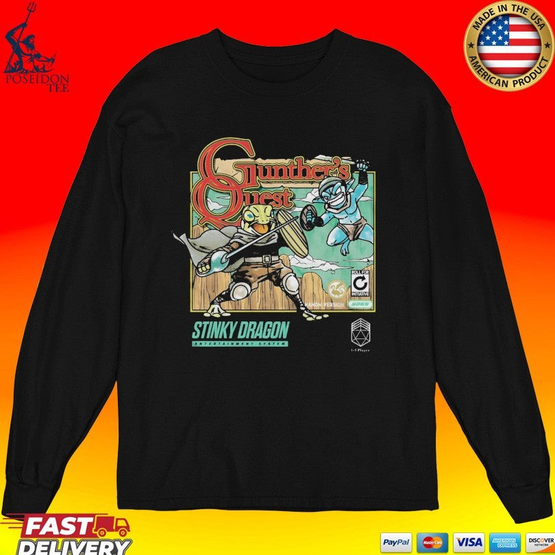 Gunther’s Quest Stinky Dragon T-shirt