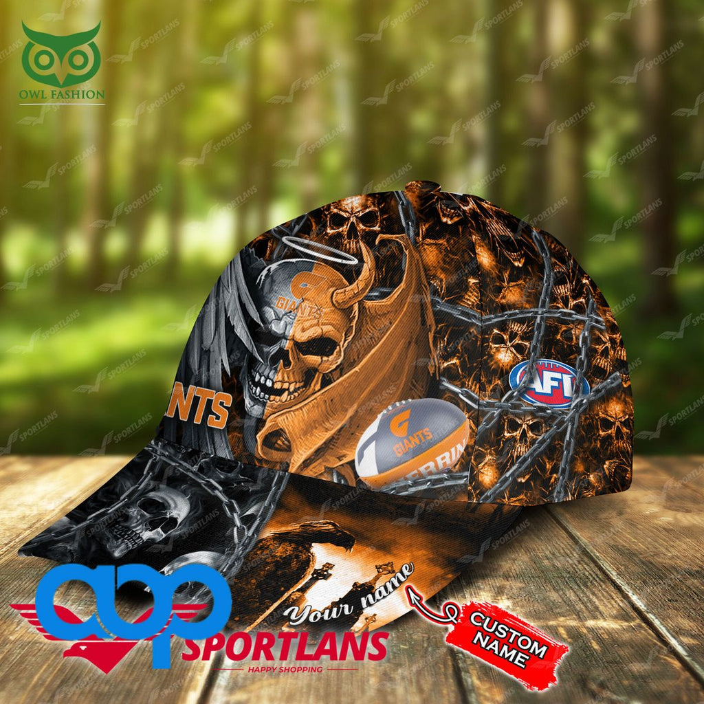 GWS GIANTS Football Club AFL Personalized 3D Printed Cap